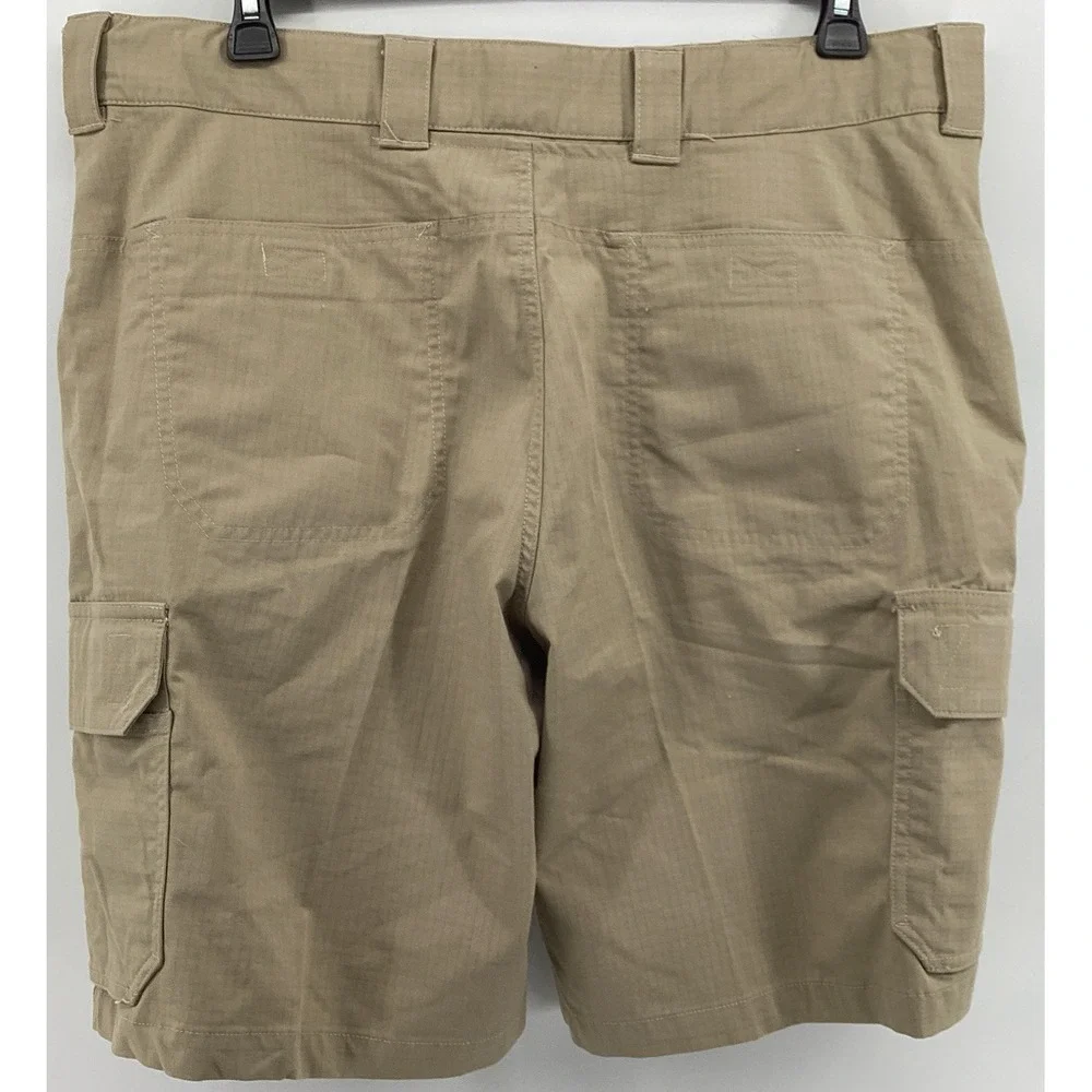 Men's Dickies Ripstop Stretch Tactical Cargo Shorts Khaki Size 38 Hiking